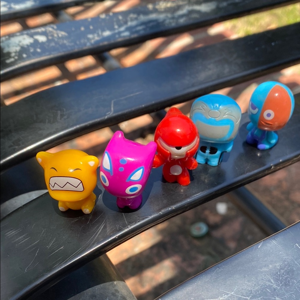 Vibrant Monster Action Figure Set